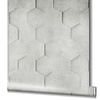 Loft Behang met 3D hexagon print - 34159