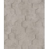 Loft Behang met 3D hexagon print - 34162