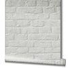 Loft Behang met bakstenen print - 34166