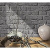 Loft Behang met bakstenen print - 34168
