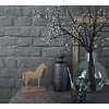 Loft Behang met bakstenen print - 34170