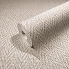Loft Behang met grove vissengraat print - 59301