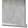 Loft; The New Design Book Behang met 3D hexagon print - 34160