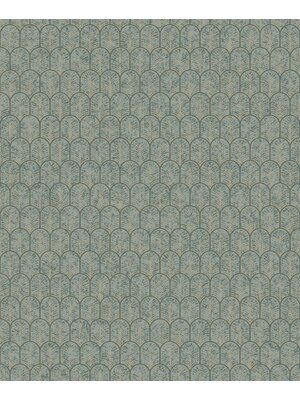 Lustre Behang met Art Deco boogjesprint - F-VL6005