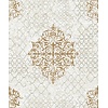 Lustre Behang met grote metallic ornamenten - CM2485