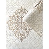 Lustre Behang met grote metallic ornamenten - CM2485