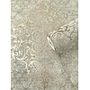 Lustre Behang met grote metallic ornamenten - CM2486