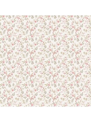 Miniatures 3 Behang met bloemen en vogels - G68717 Miniatures 3 Behang met bloemen en vogels - G68717