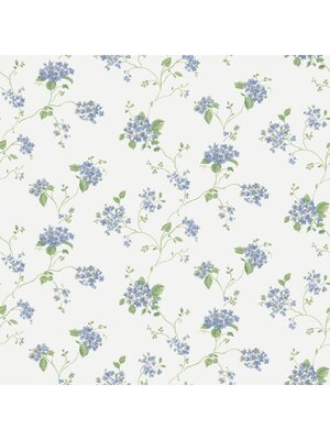 Miniatures 3 Behang met hortensia's - G67864 Miniatures 3 Behang met hortensia's - G67864