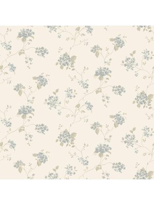 Miniatures 3 Behang met hortensia's - G67865 Miniatures 3 Behang met hortensia's - G67865