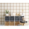 MiniMe Behang met grote vichy ruit - 17157 MiniMe Behang met grote vichy ruit - 17157