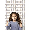 MiniMe Behang met harlequin ruiten - 17123 MiniMe Behang met harlequin ruiten - 17123