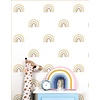 MiniMe Behang met regenboogjes - 17127