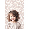 MiniMe Behang met silhouetten van jungle dieren - 17134 MiniMe Behang met silhouetten van jungle dieren - 17134