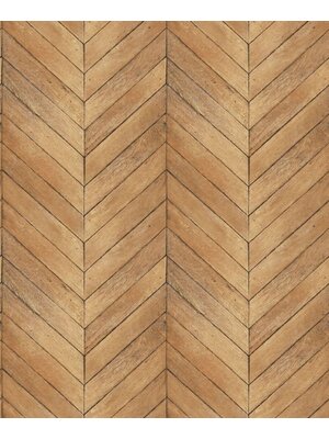 Natural FX 2 Behang met houten visgraat planken - G67998 Natural FX 2 Behang met houten visgraat planken - G67998