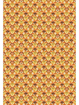 Noordwand Seventies Behang met retroprint - S702a4 Noordwand Seventies Behang met retroprint - S702a4