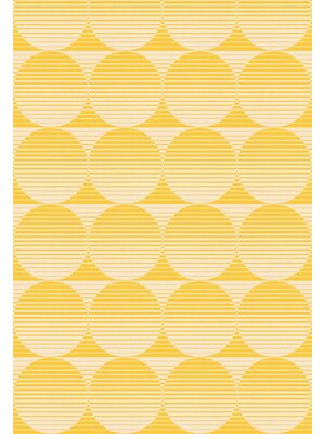 Noordwand Seventies Retrobehang met cirkelprint - S710b4