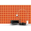 Noordwand Seventies Retrobehang met cirkels - S701A9