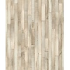 Noordwand Textura Behang met smalle planken print - 1545734