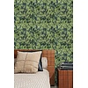 Noordwand Textura Behang met sparren - 1545730