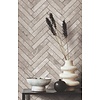 Noordwand Textura Behang met visgraatverband bakstenen - 1545762