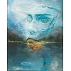 Ritus Fotobehang abstracte geschilderde man - 35497