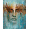 Ritus Fotobehang abstracte geschilderde vrouw - 35498 Ritus Fotobehang abstracte geschilderde vrouw - 35498