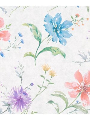 Shades Behang met grote bloemen - 32455