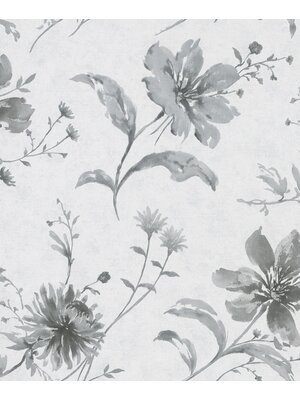 Shades Behang met grote bloemen - 32456
