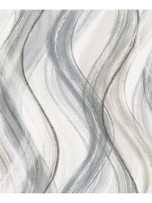 Shades Behang met wavy lijnen - 32446 Shades Behang met wavy lijnen - 32446
