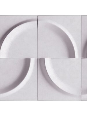 Shades Iconic Behang 3d halve cirkel patroon - 34462