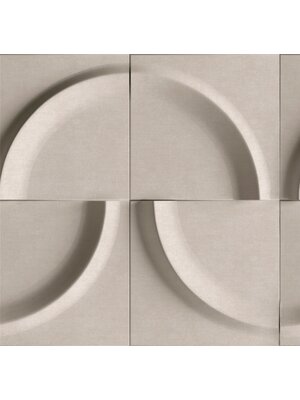 Shades Iconic Behang 3d halve cirkel patroon - 34466