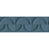 Shades Iconic Behangrand 3d halve cirkel - 34470