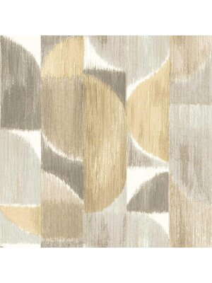 Sintesi Behang abstracte halve cirkels - 27523