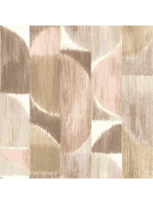 Sintesi Behang abstracte halve cirkels - 27524