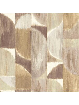 Sintesi Behang abstracte halve cirkels - 27525