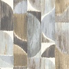 Sintesi Behang abstracte halve cirkels - 27526