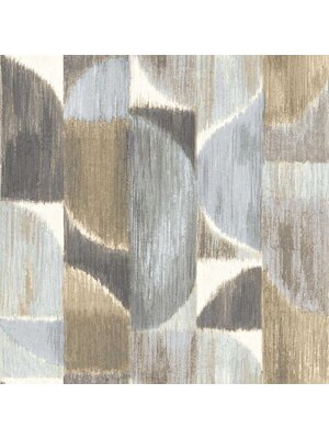 Sintesi Behang abstracte halve cirkels - 27526