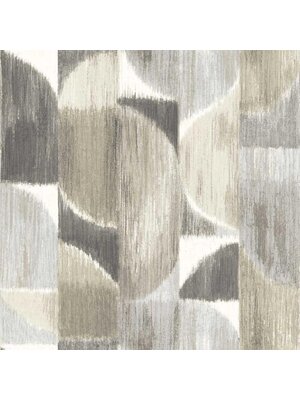 Sintesi Behang abstracte halve cirkels - 27529
