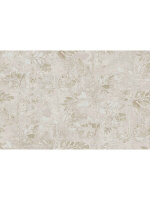 Terra Behang met bladerenprint - 43800