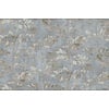 Terra Behang met bladerenprint - 43806