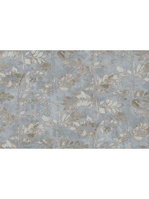 Terra Behang met bladerenprint - 43806 Terra Behang met bladerenprint - 43806