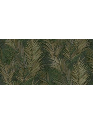 Terra Behang met botanische bladeren - 43815