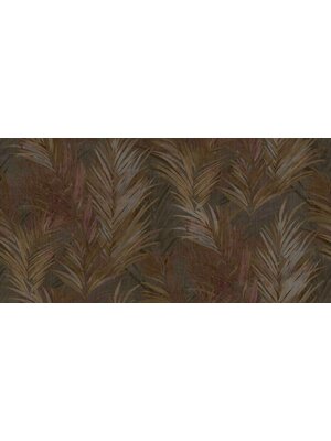 Terra Behang met botanische bladeren - 43818