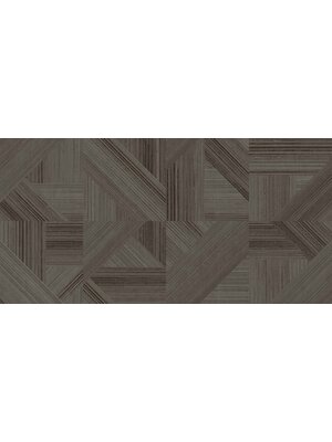 Terra Behang met grafische facet streepstructuur - 43849