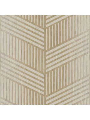 Textum Behang met chevron strepenprint - 24482