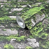 Noordwand Textura Behang stenen muur met mos - 1545731