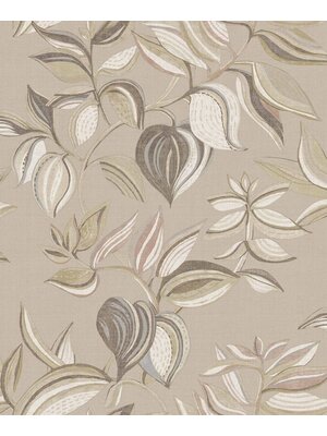 Thai Behang met bladerenprint - 26433