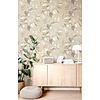 Thai Behang met bladerenprint - 26433