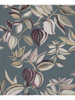 Thai Behang met bladerenprint - 26437